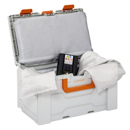 Caja de protección contra incendios del sistema de baterías Li-SAFE 2-L CEMO